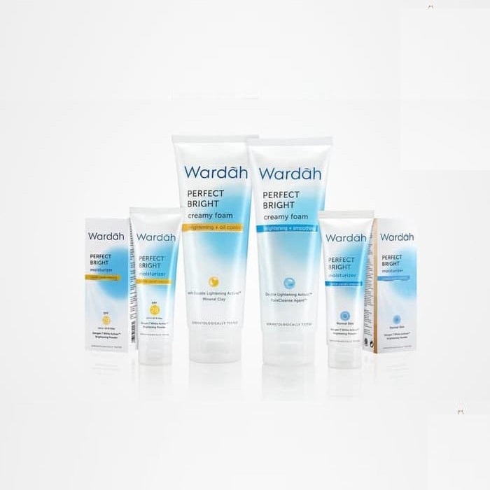 Fashion Fair - Wardah Perfect Bright Series | Tone Up | Moist | Peel Off Mask | Powder