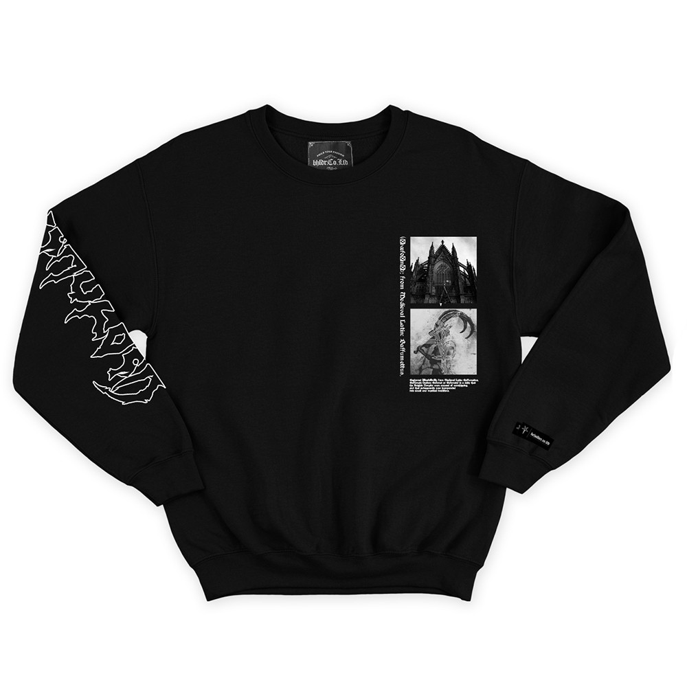 BEHOLDER Crewneck Occitan Black