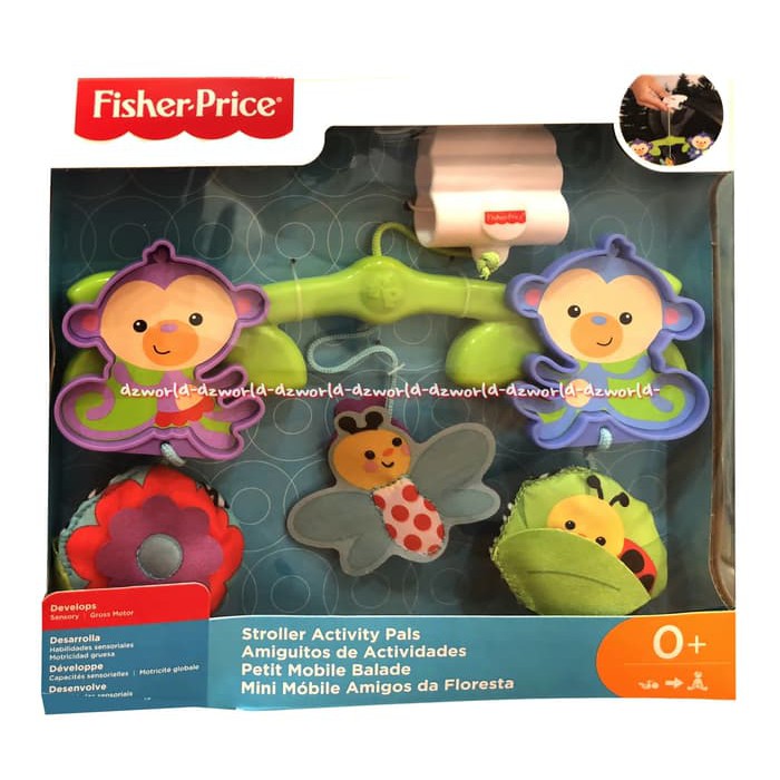 fisher price stroller activity pals
