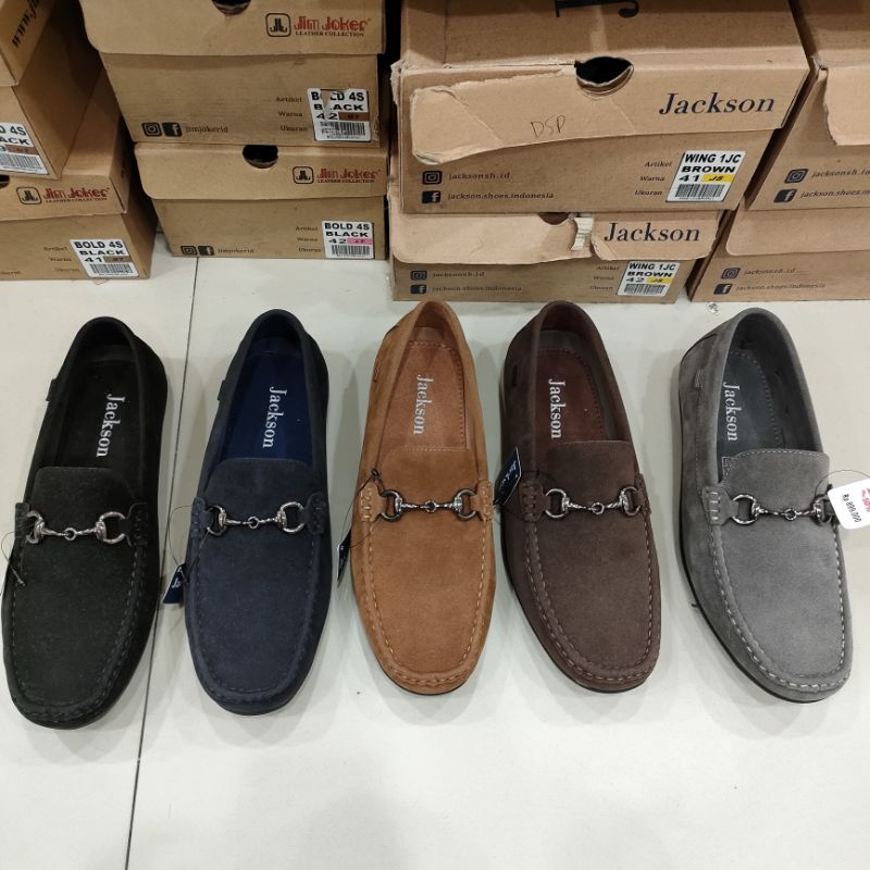 SEPATU pria Slip On/Mokasin JACKSON 40-44
