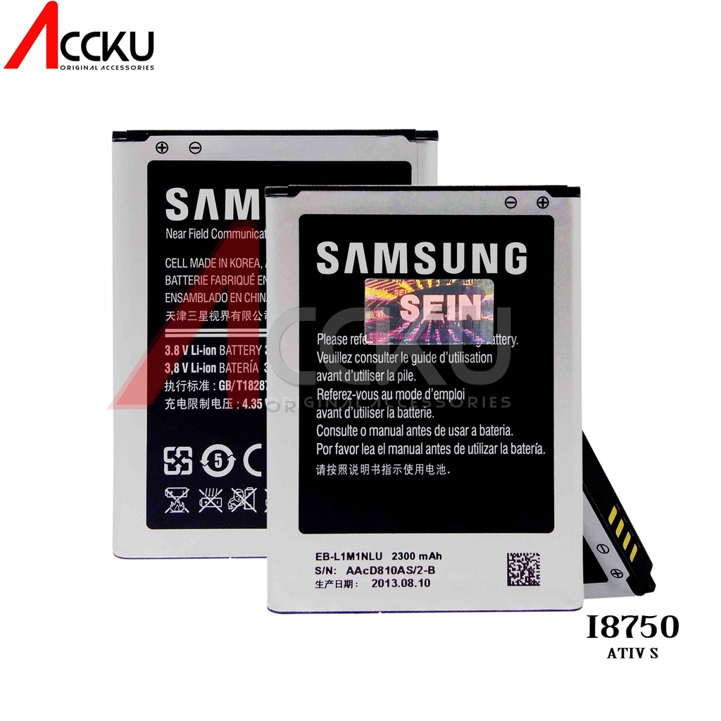 BATERAI SAMSUNG I8750 BATTERY SAMSUNG GALAXY ATIV S EBL1F2 EBL1M1NLU ORIGINAL