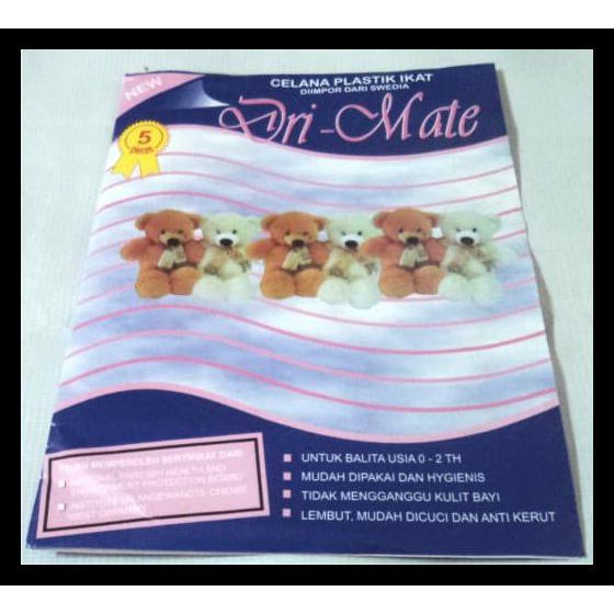 Baru Celana / Popok Plastik Bayi Dri-Mate