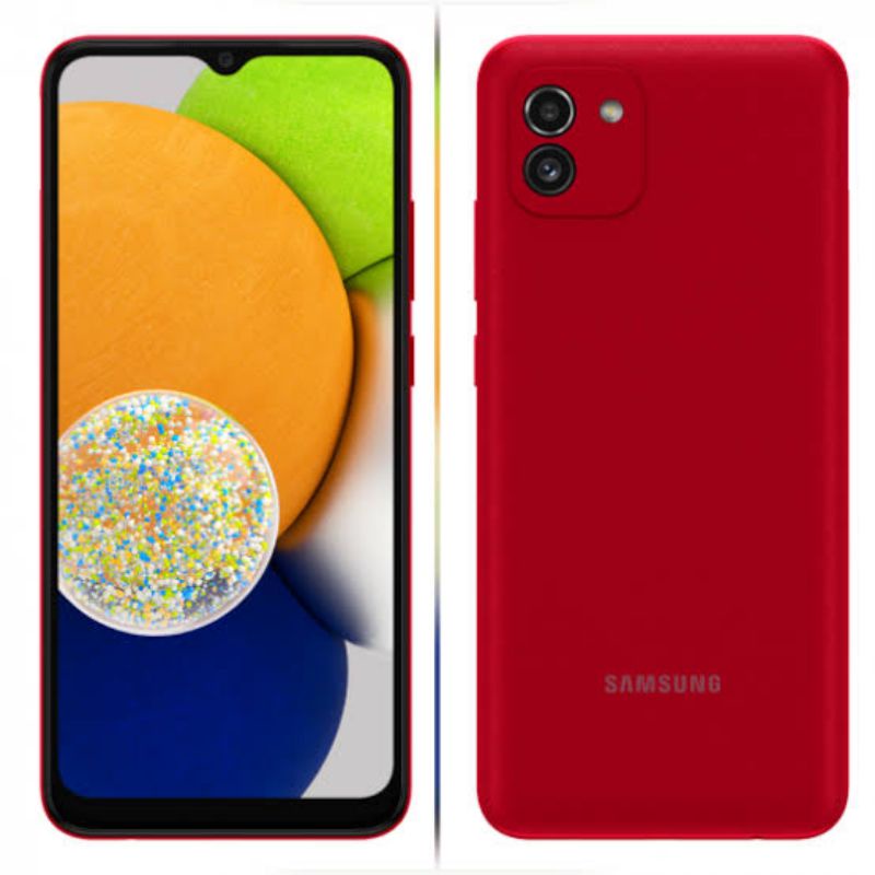 HANDPHONE SAMSUNG A03 | A13 | A22 5G | A23 4G | A53 5G | A03 core | A22 LTE 6/128 | A23 6/128GB | Tab A7 Lite 3/32GB | GARANSI RESMI 1 TAHUN-A03 Red 3/32