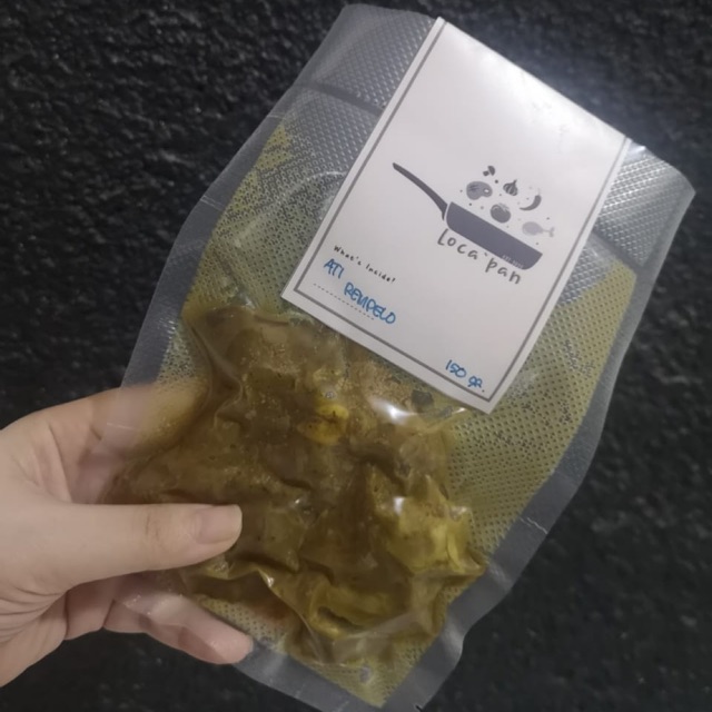 

Hati Rempela Ayam Bumbu Kuning ukuran 150gr