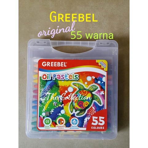 

Dijual Atk0049Gb (Isi55 Transparant) Greebel Oil Pastel Pp Crayon Gribel Art Hemat