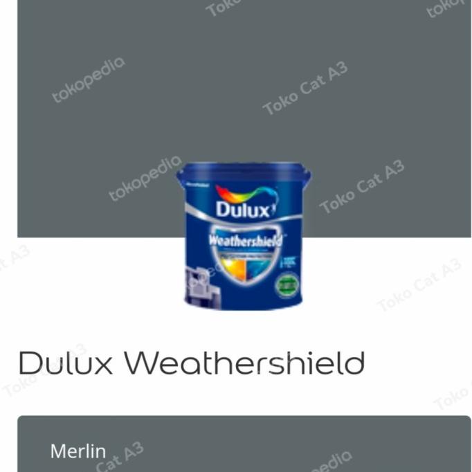 Dulux Weathershield 2,5 L -Tinting- Merlin/Cat Tembok Exterior Premium