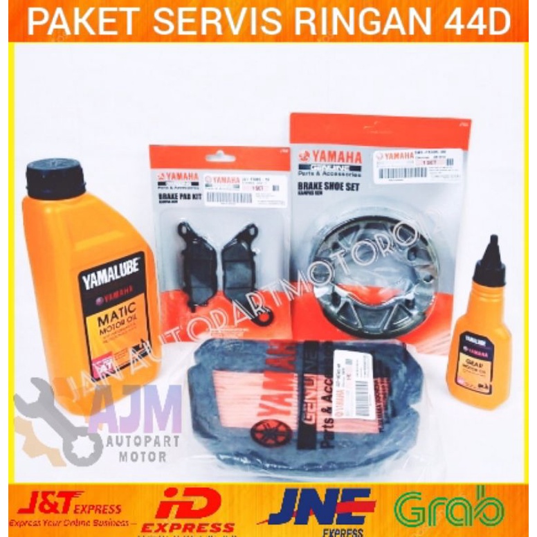 PAKET SERVIS RINGAN YAMAHA 44D XEON KARBU