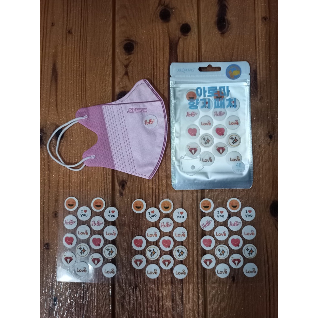 Stiker Masker Korea AROMA TERAPHY isi 48 // Patch Pelega Nafas Aroma Teraphy ISI 48