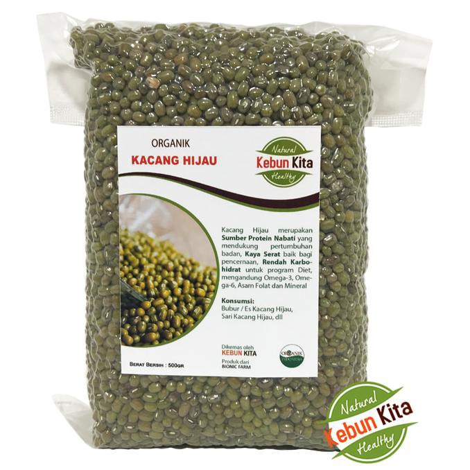

Kacang Hijau Organik 500 Gram