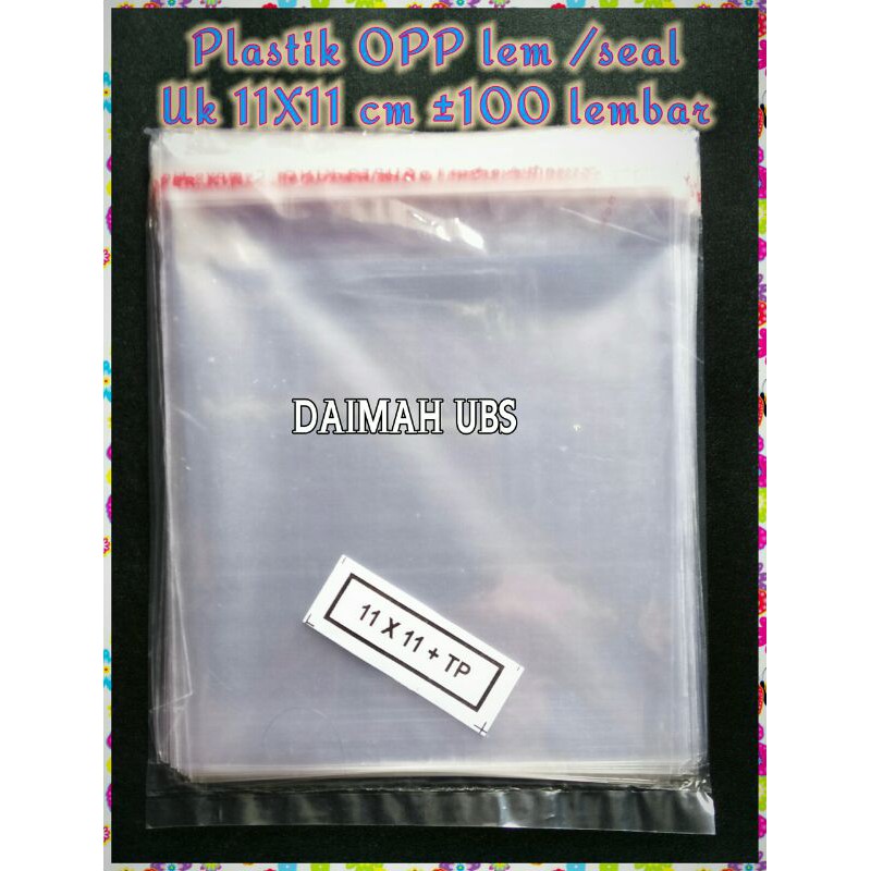 Jual Plastik Opp 11x11 Cm Plastik Opp Bungkus Jajan Kue Shopee Indonesia 9525