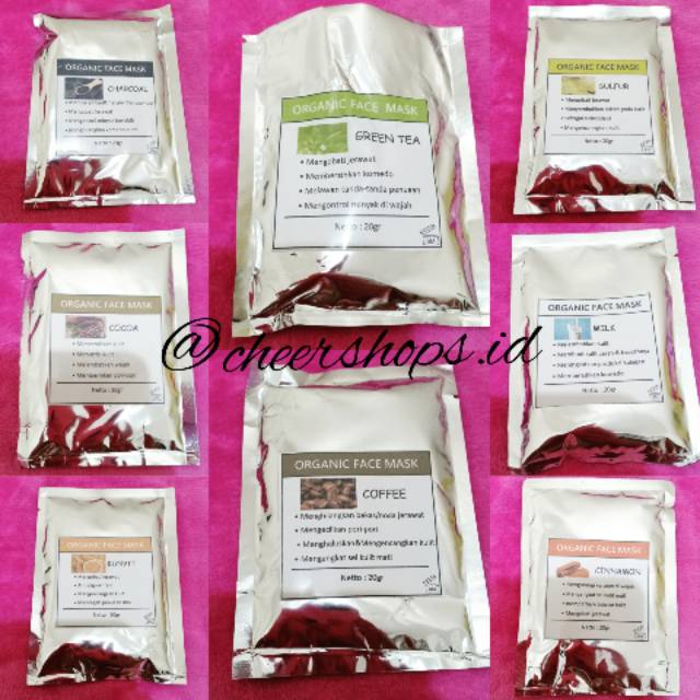 Masker Bubuk/Masker Organik/Masker wajah