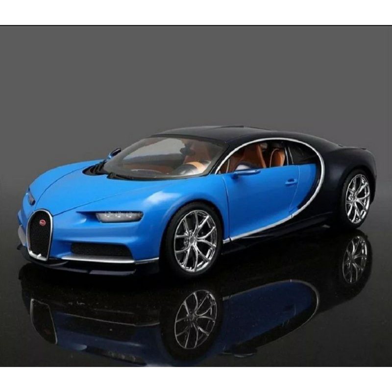 Bburago 1:18 Bugatti Chiron Olahraga Mobil Statis Simulasi Die Cast