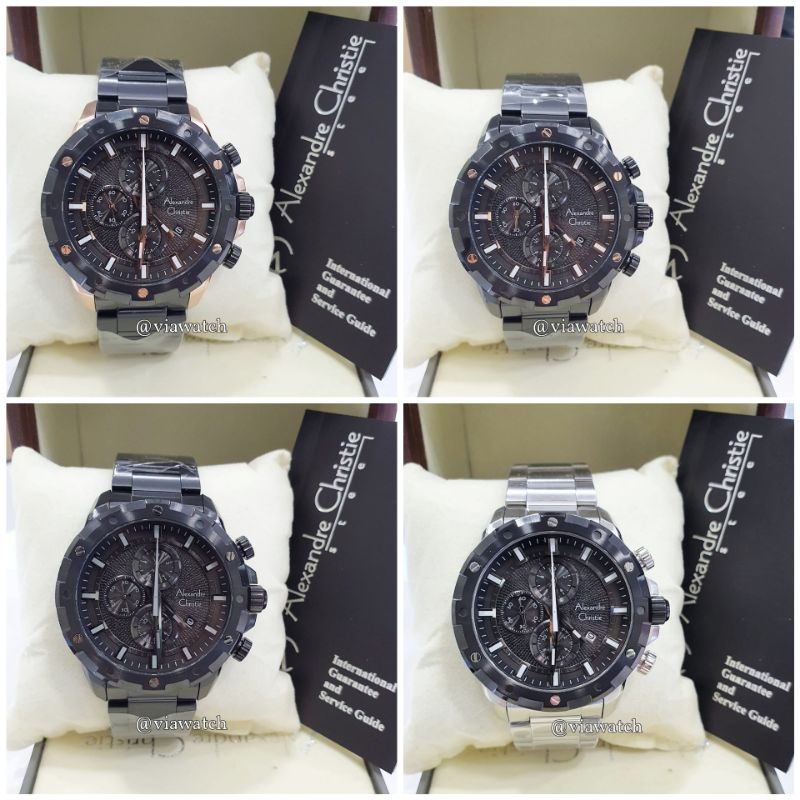 Jam Tangan Pria Alexandre Christie Ac6604 Ac 6604