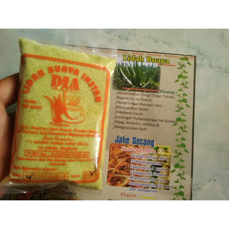 

Lidah Buaya Instan DIA 100gr