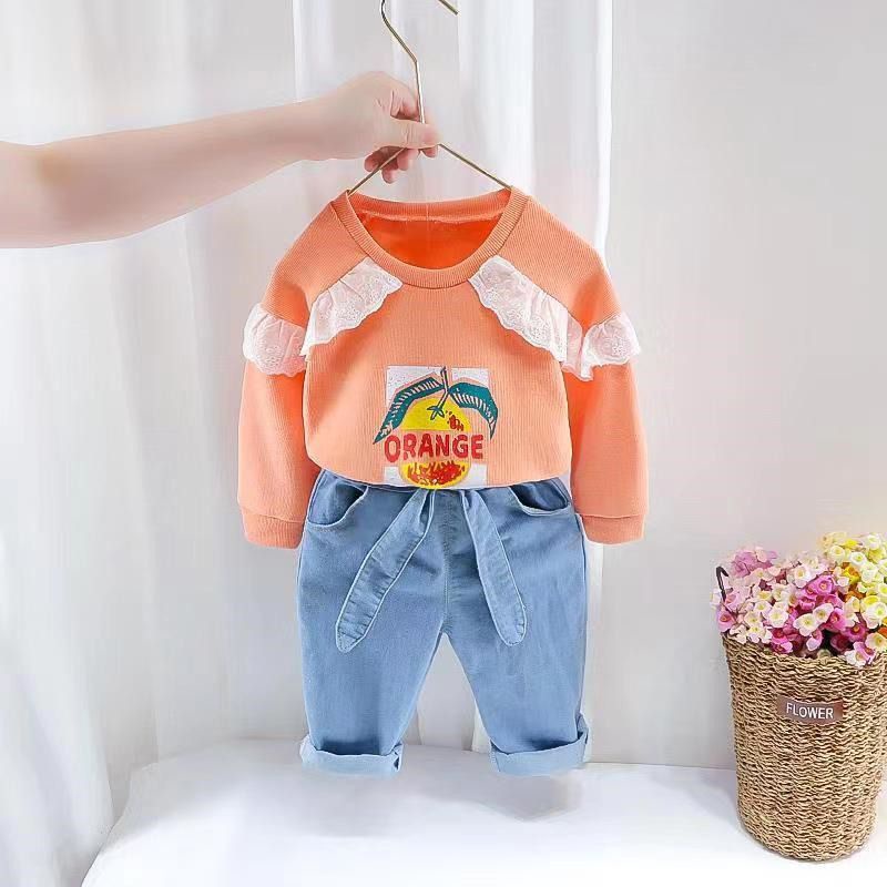 SETELAN ANAK PEREMPUAN / SET JEANS ANAK PEREMPUAN 2-5 TAHUN