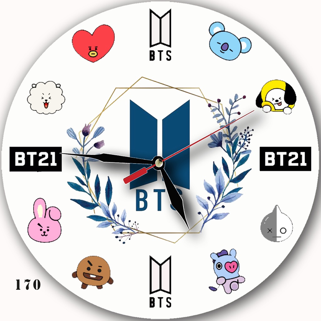 JAM DINDING LOGO BTS 170