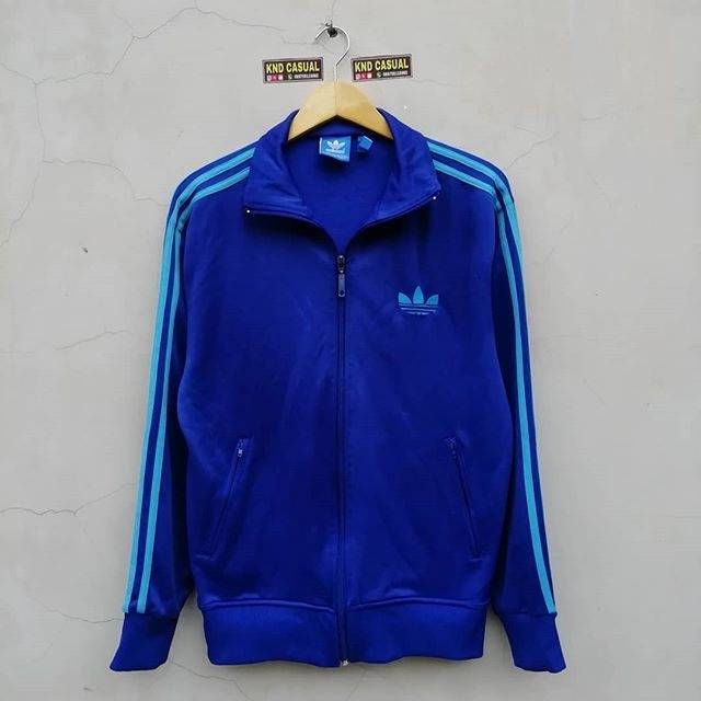 tracktop adidas firebird blue