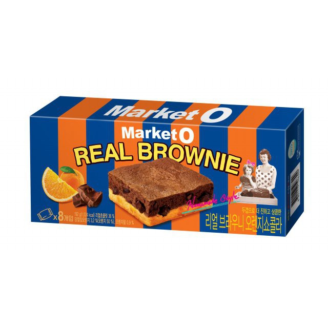 

MARKET O REAL BROWNIE ORANGE