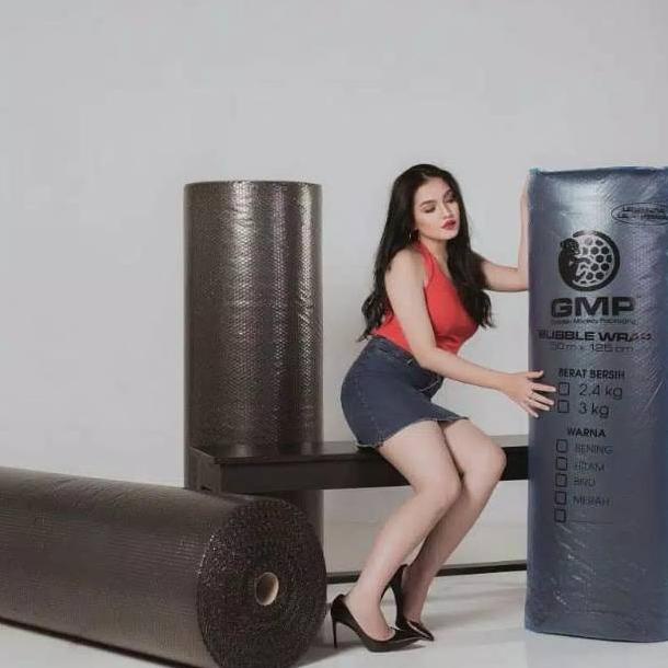

MM - BUBBLE WRAP GMP ORIGINAL HITAM 125 CM X 50 METER DHF5143VFF