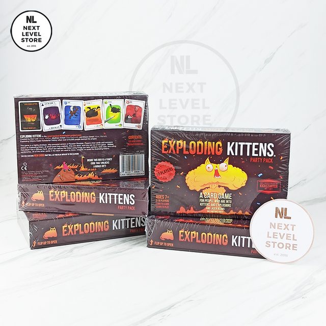 Exploding Kittens : PARTY PACK Board Game Kittens Games