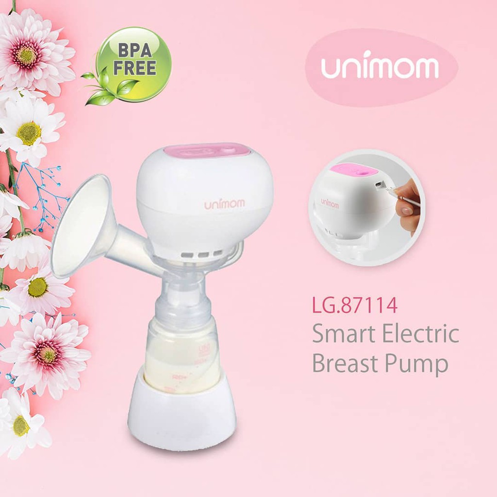 [FREE UNIMOM SWITCH KIT] Unimom Electronic Breast Pump Smart Pompa Asi