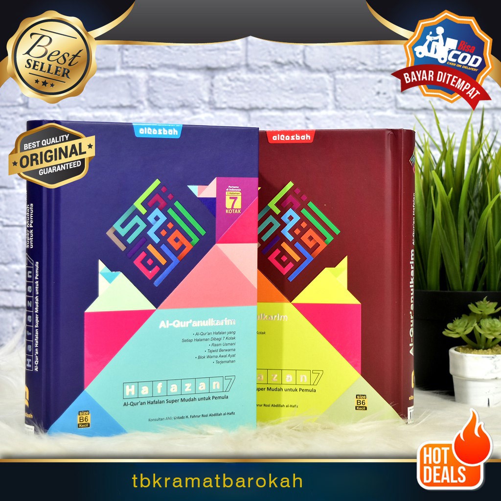 Al Quran B6 Al Hafazan Milenial Blok Warna, Quran Terjemah, Al Quran Kecil, Alquran Terjemahan, Alqu