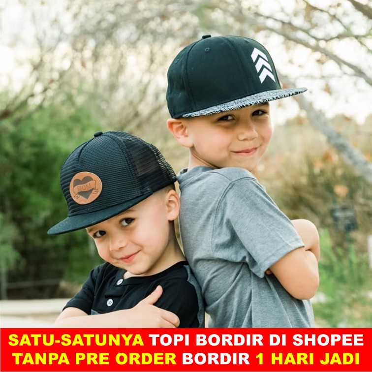 Topi Snapback Custom Bordir Desain Suka Suka Topi Anak Hip Hop Distro