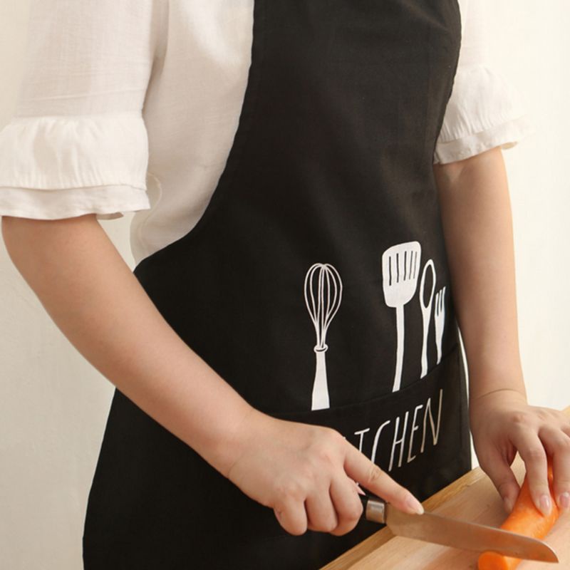 Celemek Apron Dapur Pria Wanita Model Kantung