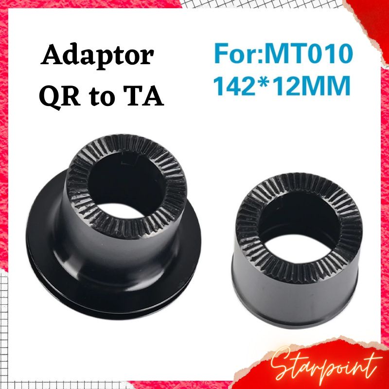 Adaptor QR to TA Freehub Belakang Depan ARC 010 PRO Adaptor QR - TA Thru Axle Boost Converter MT010 