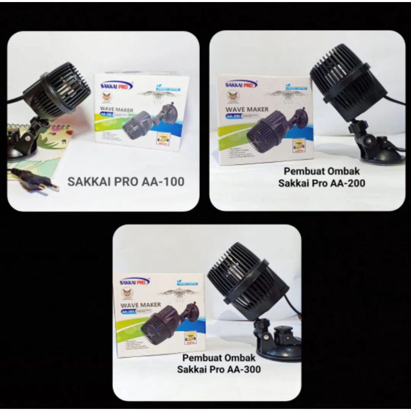 Wave Maker Mesin Ombak Aquarium Aquascape Sakkai Pro AA-100/ AA-200/ AA-300. Mesin Gelombang Aquariu