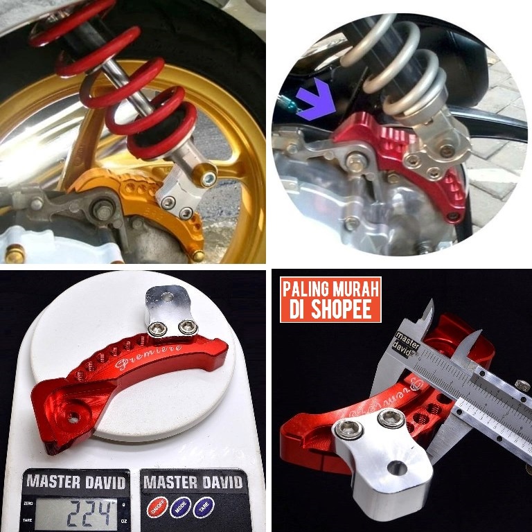 Pengundur Shock Mio Sporty Mio Smile Soul Xeon Igw Yamaha Matic Pemundur Sok Belakang Undur Undur Fu