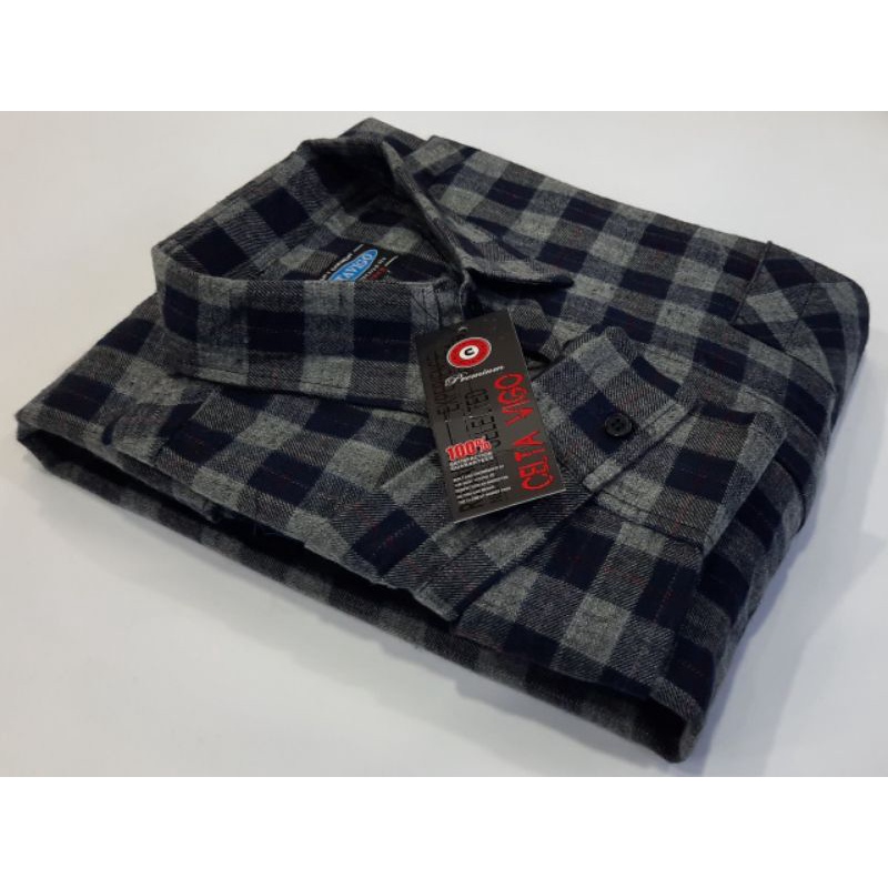 kemeja flanel jumbo pria size xxl xxxl xxxxl lengan panjang - flanel big size import lengan panjang - kemeja flanel jumbo