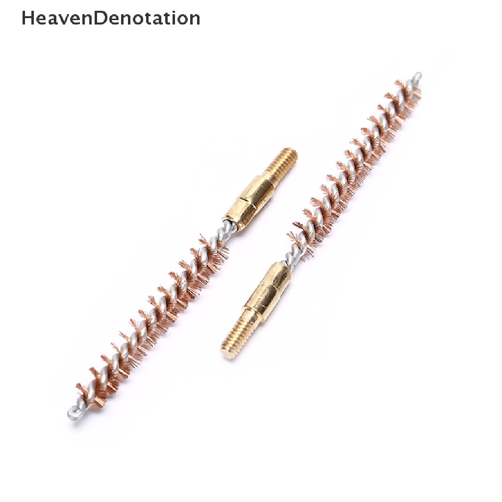 (Heavendenotation) 2pcs Sikat Pembersih Senapan 22.223cal Phosphor Bronze