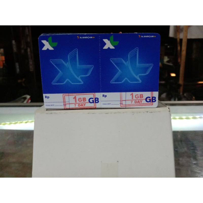VOUCHER XL 1GB 7 HARI