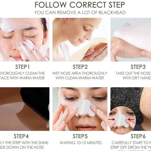 (READY &amp; ORI) Focallure Blackhead Remover Pore Strips FA171 FA 171 pengangkat komedo