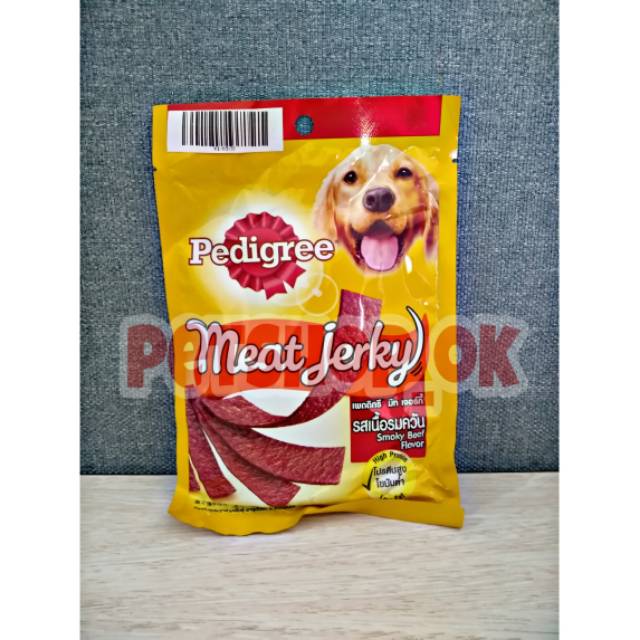 PEDIGREE MEAT JERKY SMOKY BEEF 80GR