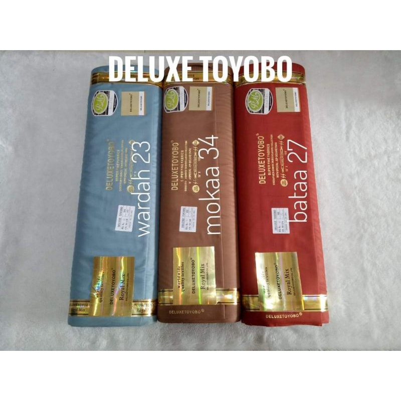 [ KATALOG 4 ] KAIN KATUN TOYOBO / DELUXE TOYOBO
