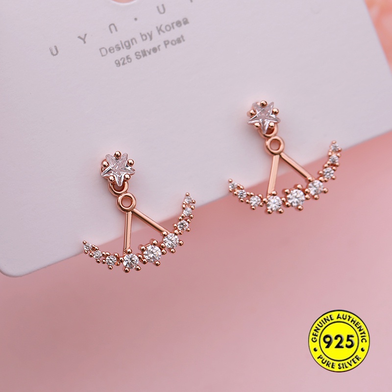 Anting Tusuk Sterling Silver 925 Untuk Wanita