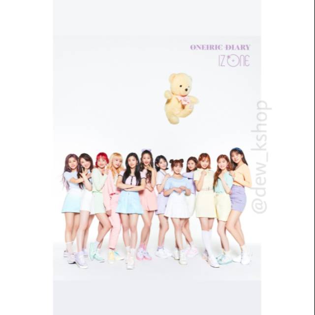 POSTER IZ*ONE - Oneiric Diary 1 'Diary' ver.