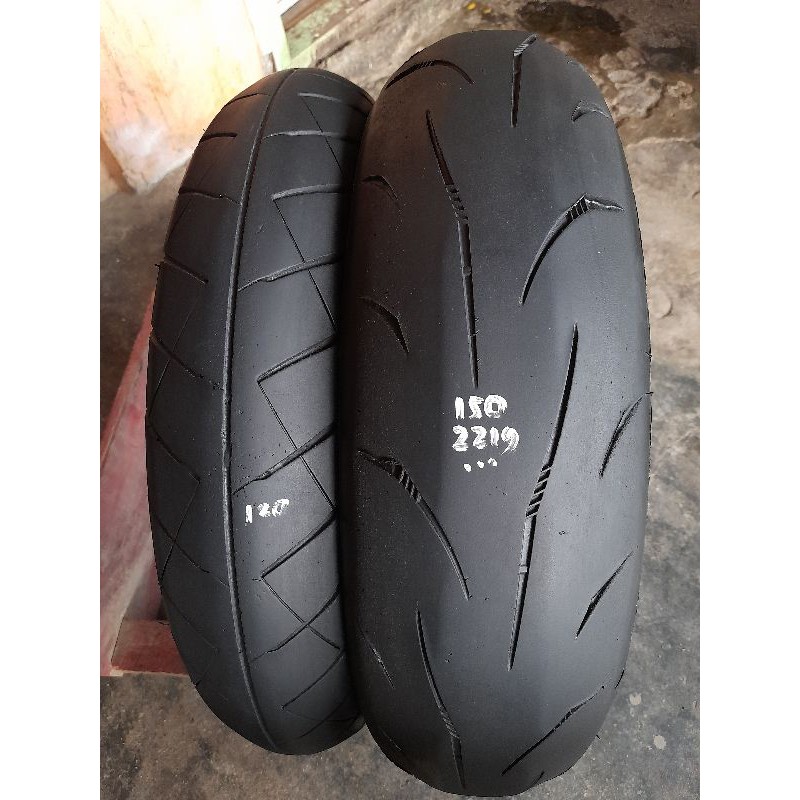 ban mitas dan battlax 120 70 17 150 60 17