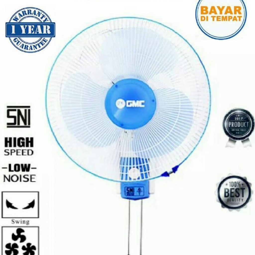 KIPAS ANGIN DINDING/TEMBOK/WALLFAN GMC 508 (16 IN) SNI