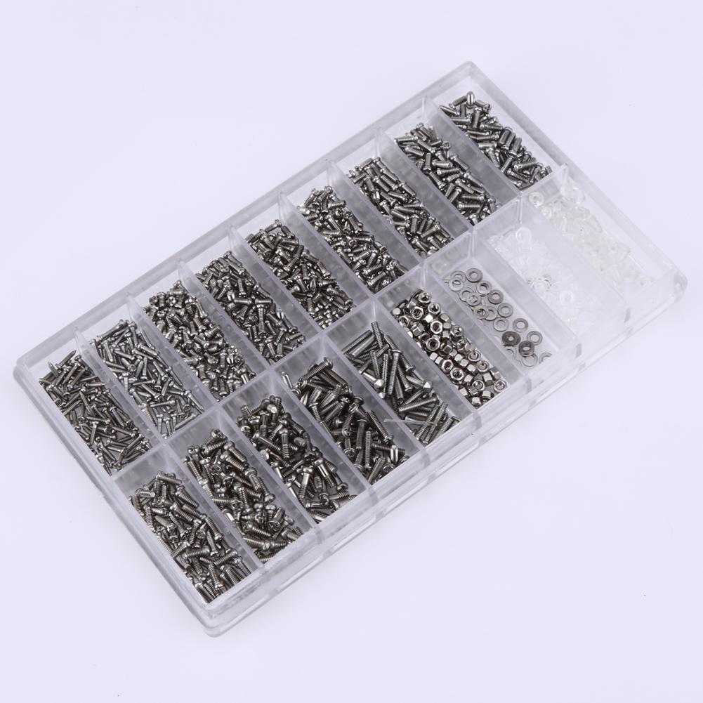 (BISA COD) FTIHSHPACEVIVI Baut Reparasi Kacamata Sunglasses Repair Nuts 1000 PCS - A3