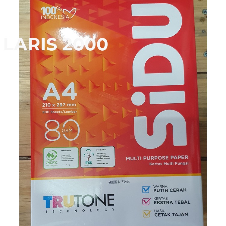 

Kertas HVS Fotokopi A4 80 Sinar Dunia