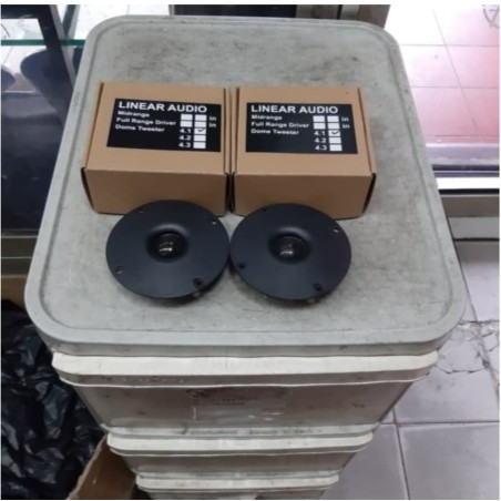 Tweeter Dome 4 inch Linear Audio 1set
