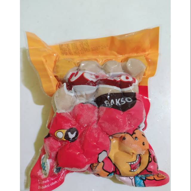 

Venno bakso sapi kecil / krikil 40bj 250gr
