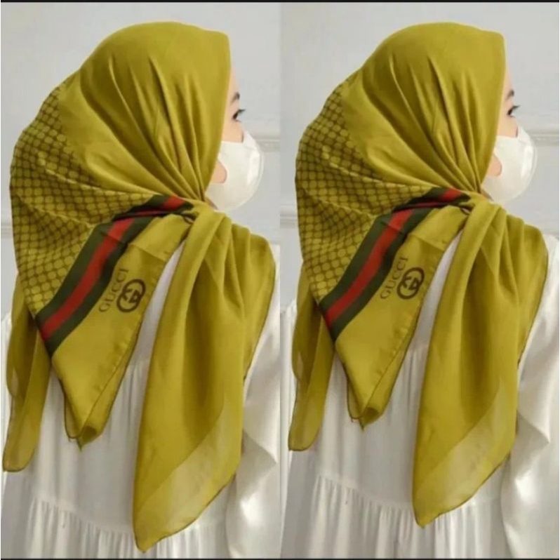 JILBAB SEGIEMPAT MOTIF//JILBAB SEGIEMPAT BELLA SQUARE  MOTIF PRINTING