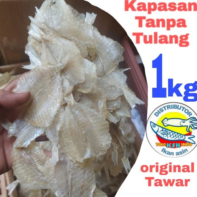 

[COD] ikan asin kapasan tanpa tulang-1kg [COD]