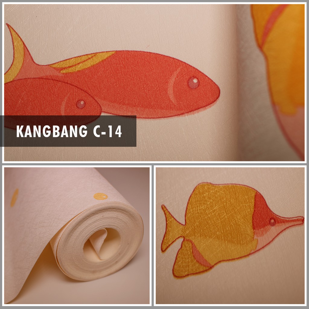 Wallpaper Dinding bahan Vinyl Premium Kode C01 C 16 Parkson Wallpaper