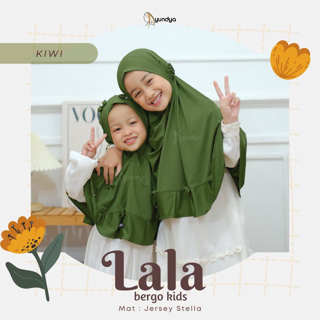 Bergo anak Bergo lala Kids By ayundyaofficial