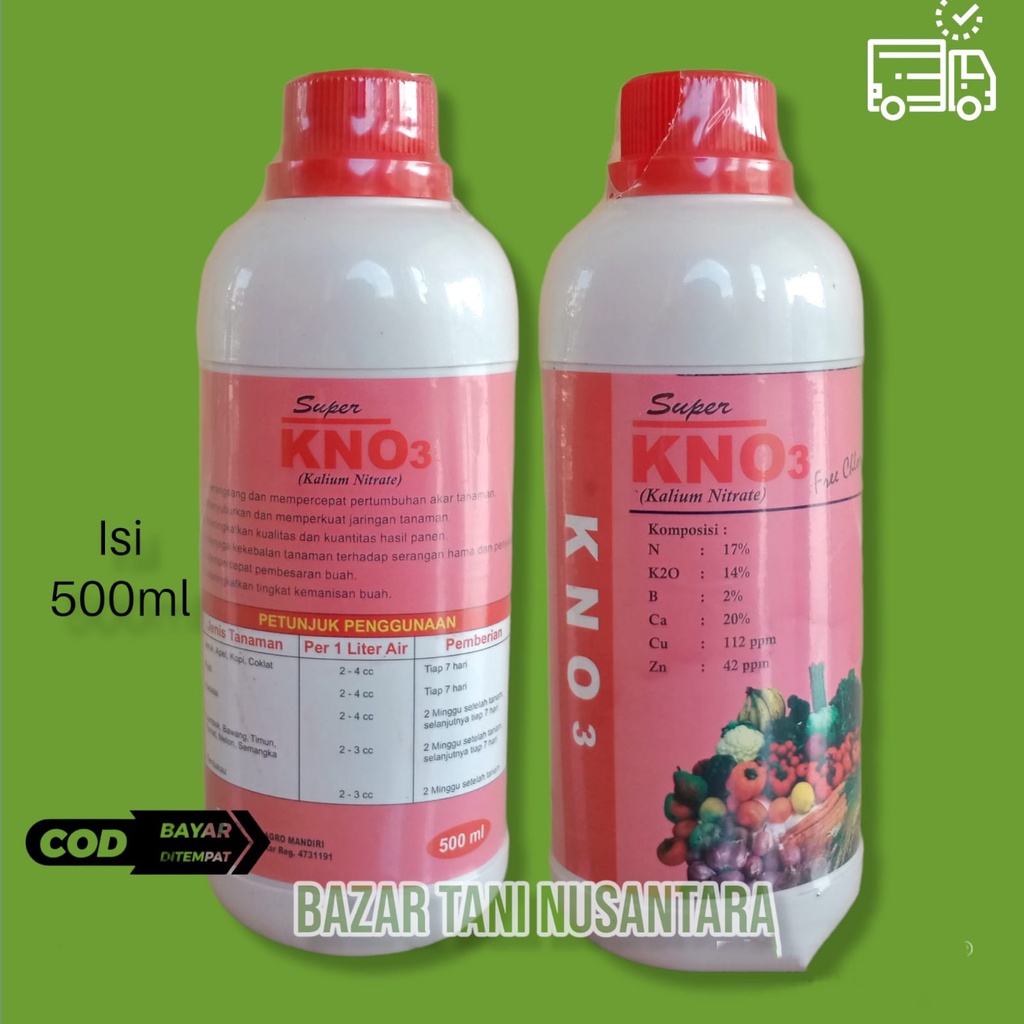 kno3 merah cair isi 500 ml